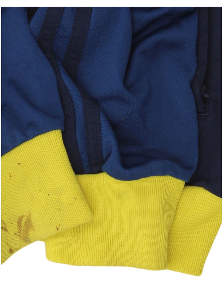Adidas Mens Tracksuit Top Jacket Medium Multicoloured Colourblock Polyester