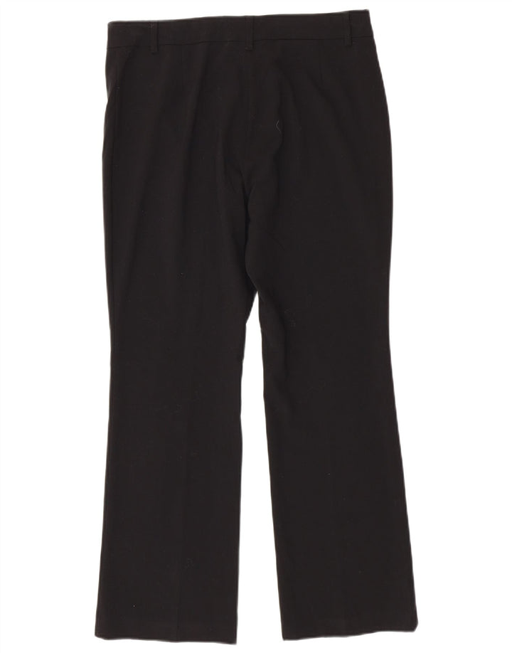Pantaloni casual Bootcut da donna Marks & Spencer UK 12 Medio W32 L28 Nero