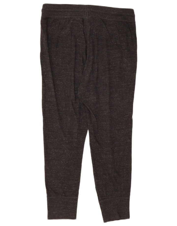 Pantaloni da tuta da donna NIKE Joggers UK 16 Large in cotone chiazzato grigio