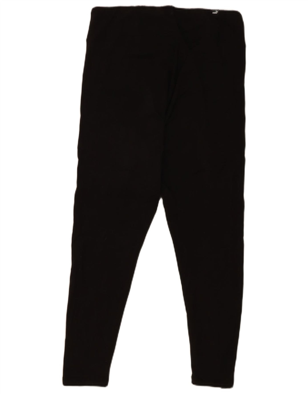 PUMA Womens Crop Leggings UK 14 Large  Black Cotton