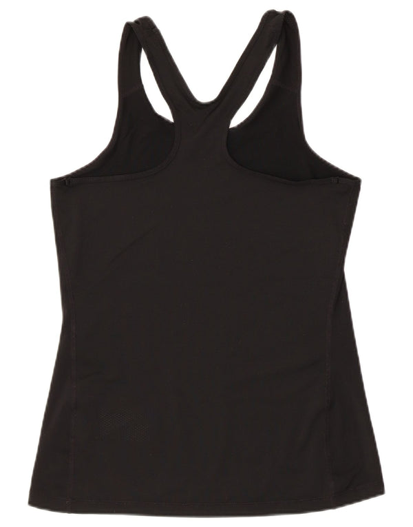 Canotta grafica Nike da donna UK 10 piccola in poliestere nero