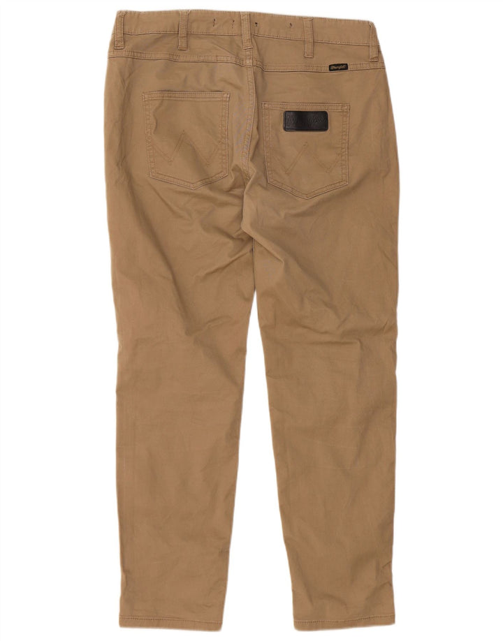 Pantaloni corti slim da uomo Spencer WRANGLER W30 L26 cotone beige