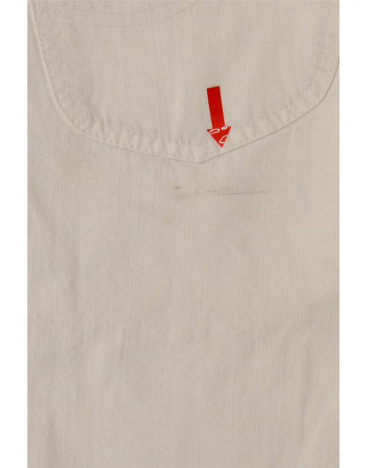 LEE Mens Casual Shorts W32 Medium White Vintage Lee and Second-Hand Lee from Messina Hembry 
