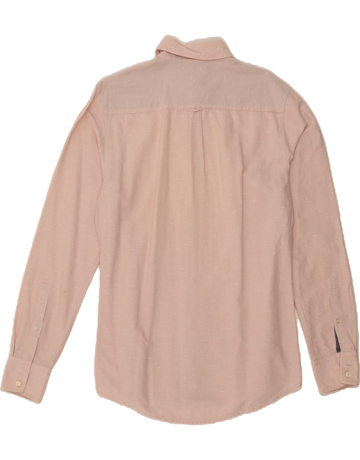 HUGO BOSS Mens Slim Fit Shirt Medium Pink Vintage Hugo Boss and Second-Hand Hugo Boss from Messina Hembry 