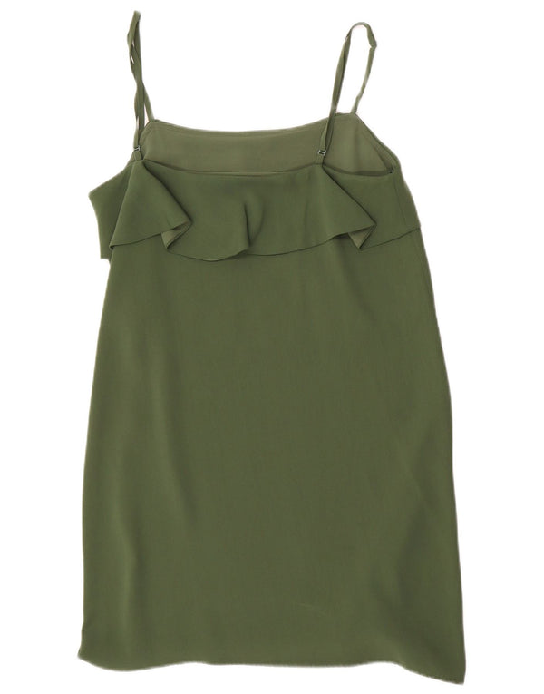Abito sottoveste Zara da donna UK 10 piccolo verde