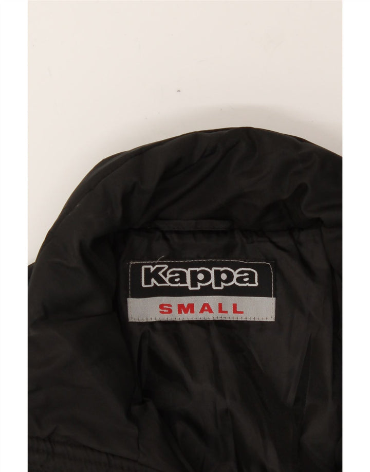 KAPPA Womens Padded Jacket UK 10 Small Black Vintage Kappa and Second-Hand Kappa from Messina Hembry 