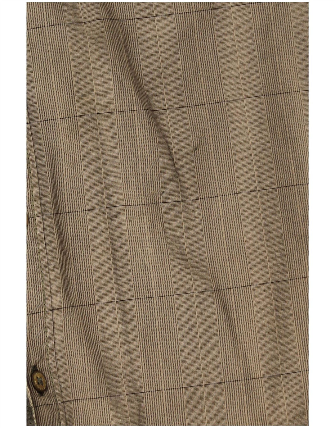 CAMEL ACTIVE Camicia da uomo vestibilità regolare XL in cotone a quadri kaki