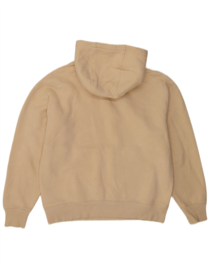 Maglione con cappuccio da uomo Zara in cotone beige medio