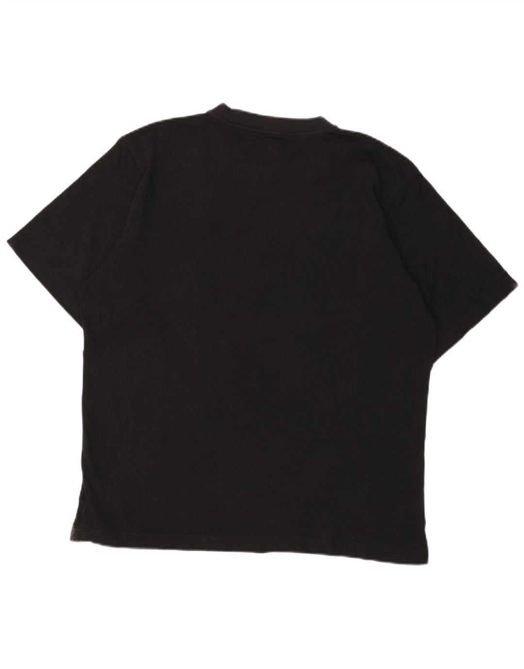 T-shirt grafica da uomo Adidas Top grande in cotone nero