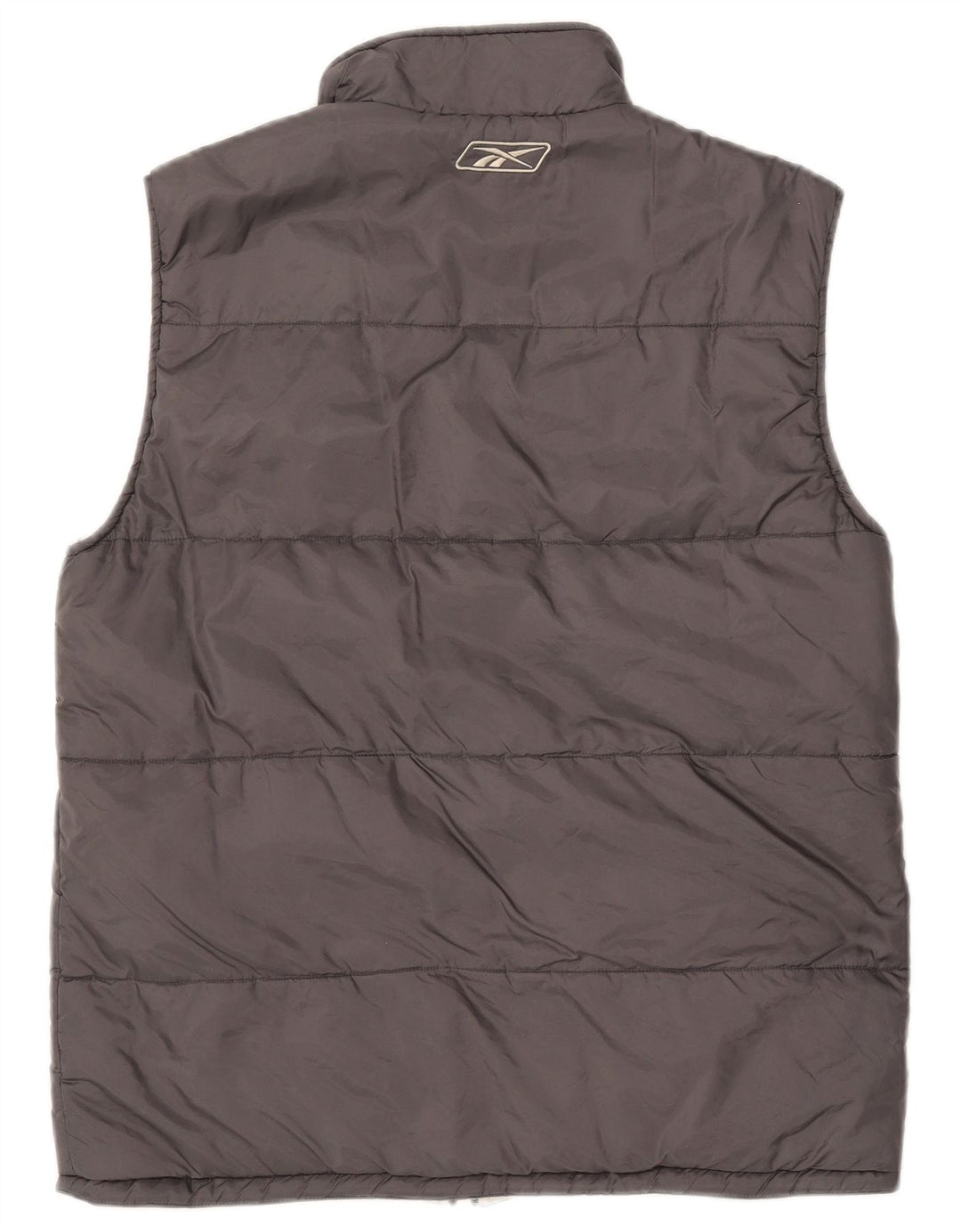 Gilet imbottito reversibile da donna Reebok UK 14 Large Grigio