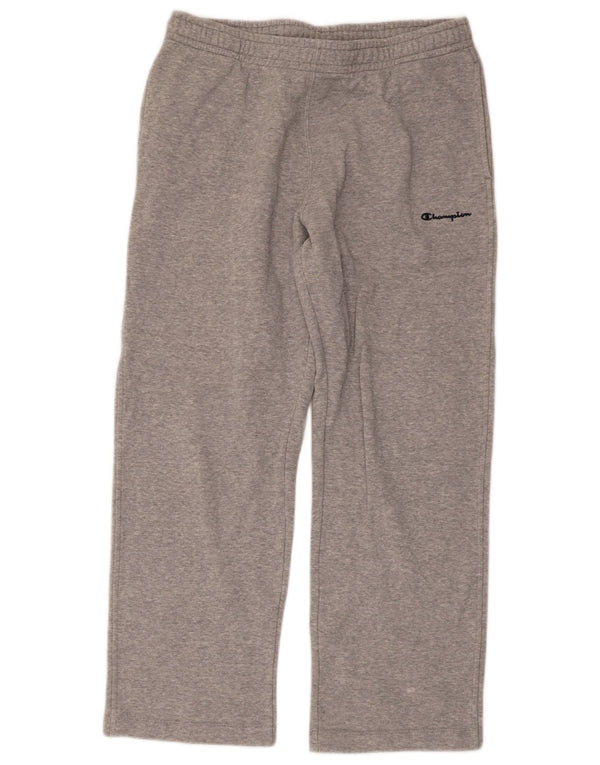 Pantaloni da tuta da uomo Champion Large in cotone grigio