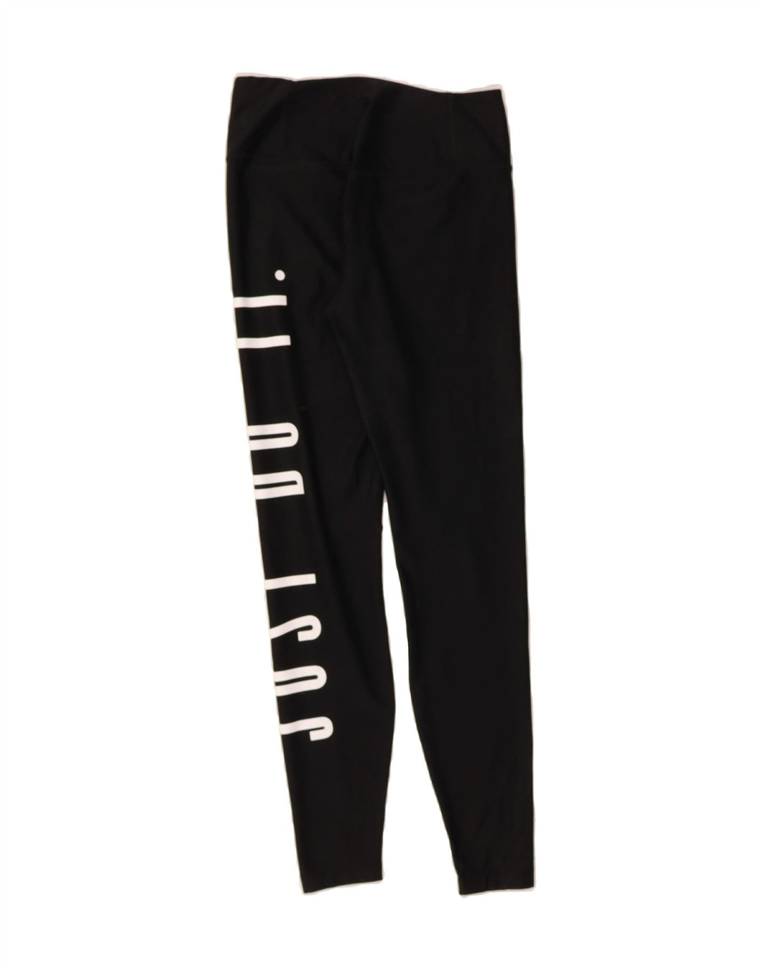 NIKE Womens Dri Fit Graphic Leggings UK 4 XS  Black Vintage Nike and Second-Hand Nike from Messina Hembry 