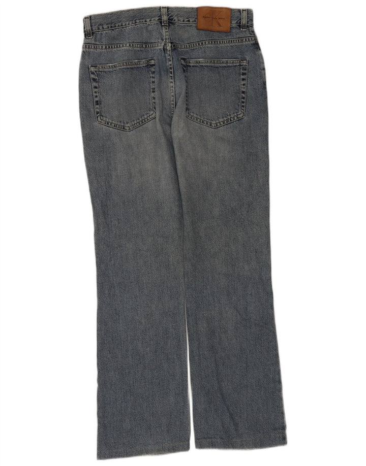 Jeans Bootcut da donna Calvin Klein W31 L30 cotone blu
