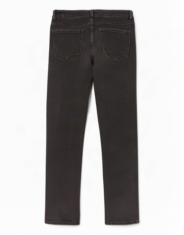 Jeans slim da donna Marks & Spencer UK 12 medio W30 L28 cotone nero