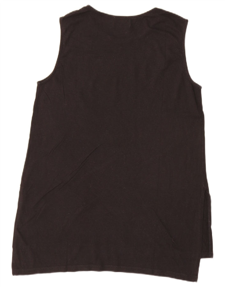 Converse Canottiera grafica Chuck Taylor da donna UK 12 media nera