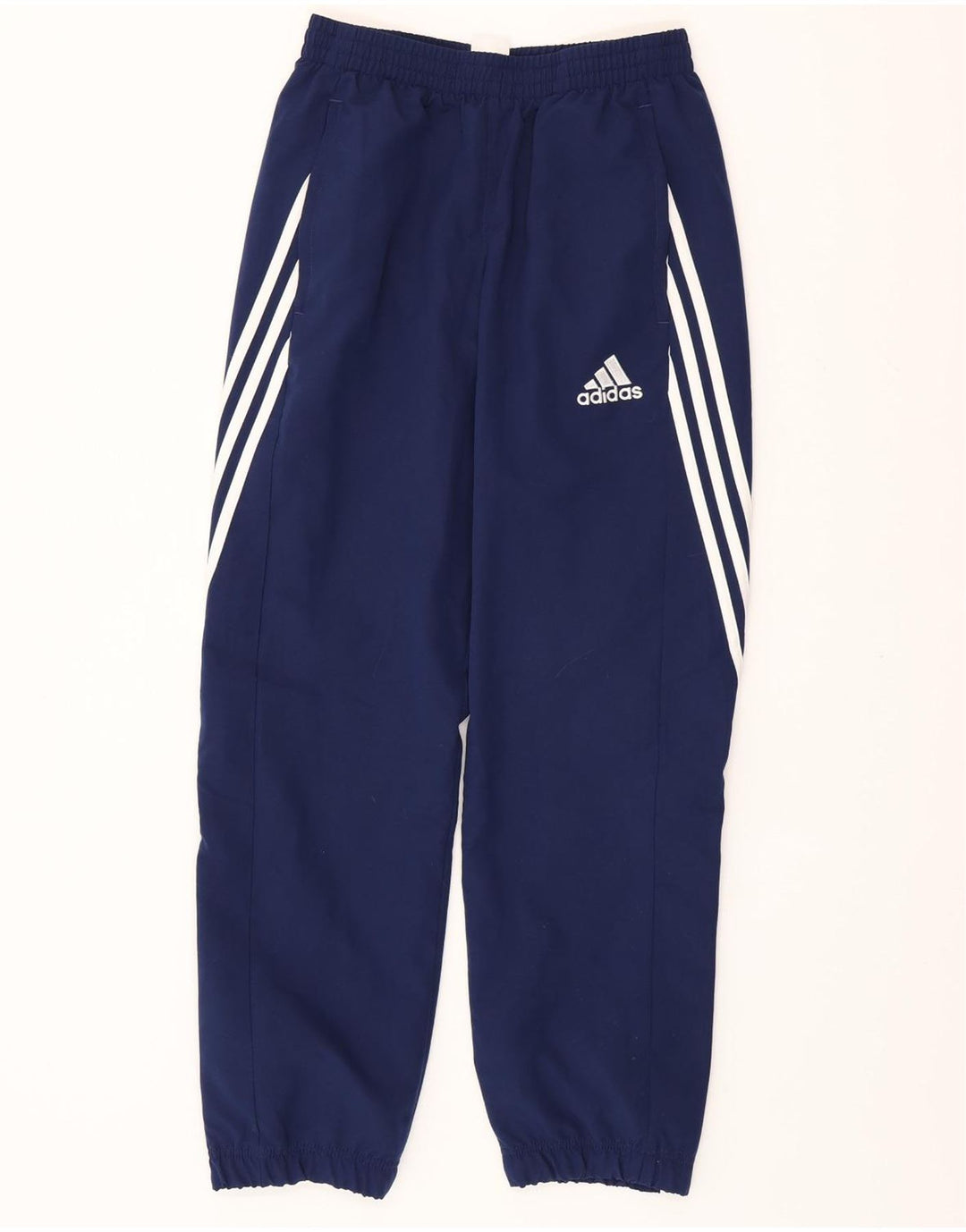 Pantaloni da tuta da uomo ADIDAS Joggers piccoli in poliestere blu navy