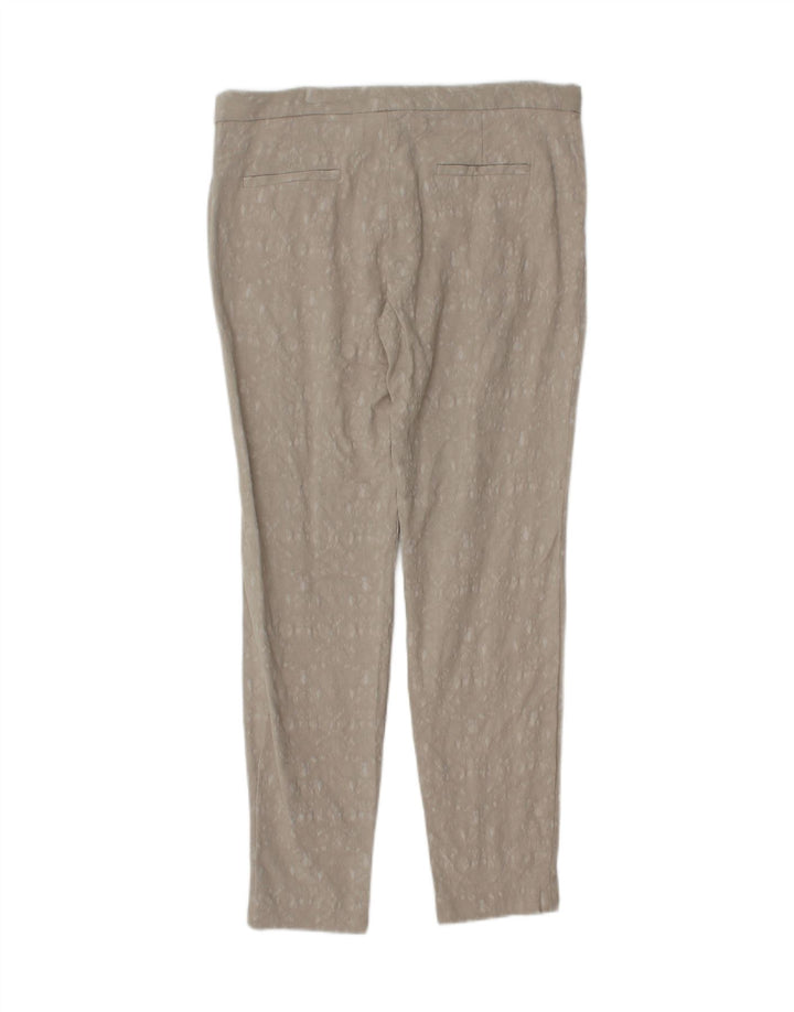 ZARA Womens Slim Chino Trousers  Medium W28 L27 Grey Floral Vintage Zara and Second-Hand Zara from Messina Hembry 