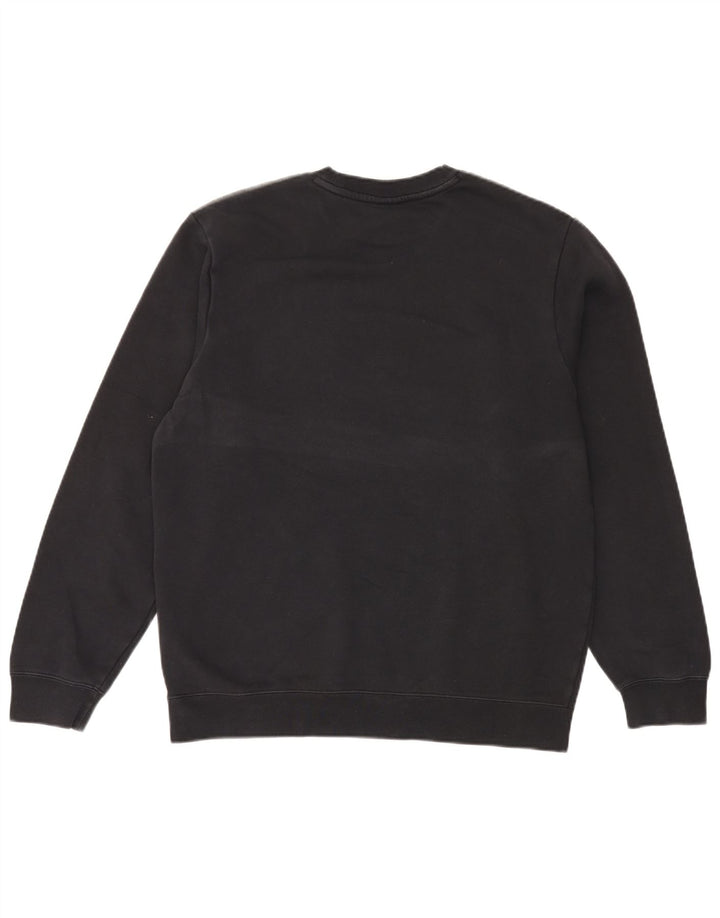 Felpa grafica da uomo Nike Felpa in cotone color block medio nero