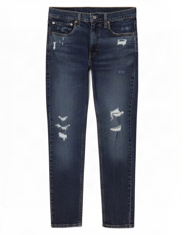 Jeans Levi's Uomo 519 Slim W32 L30 Cotone Blu Navy