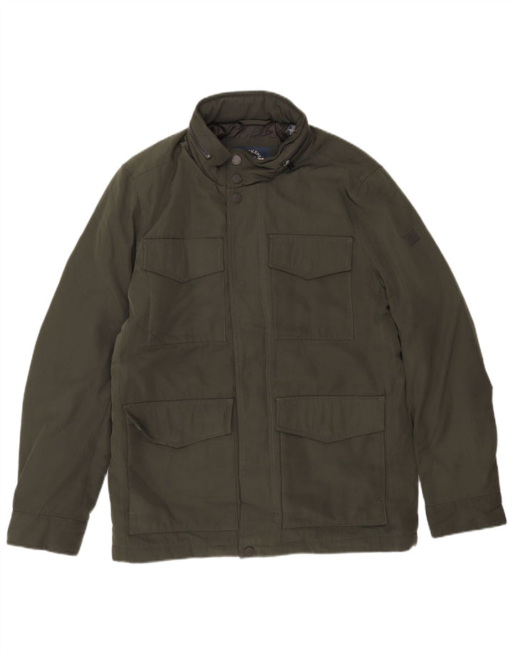 Giacca a vento da uomo Dockers UK 36 Small Verde Poliestere