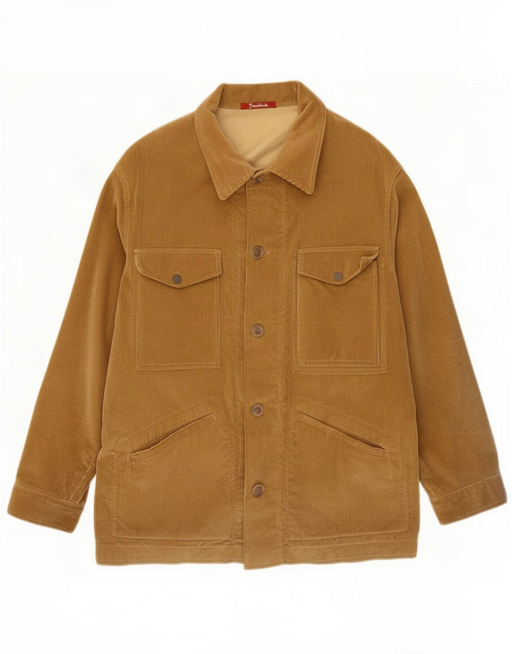 Giacca da uomo Braddock in velluto a coste UK 38 Cotone beige medio