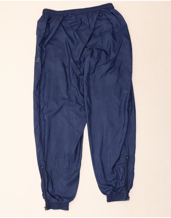 Pantaloni da tuta da uomo PUMA Joggers UK 42 Large Blu Navy Poliammide