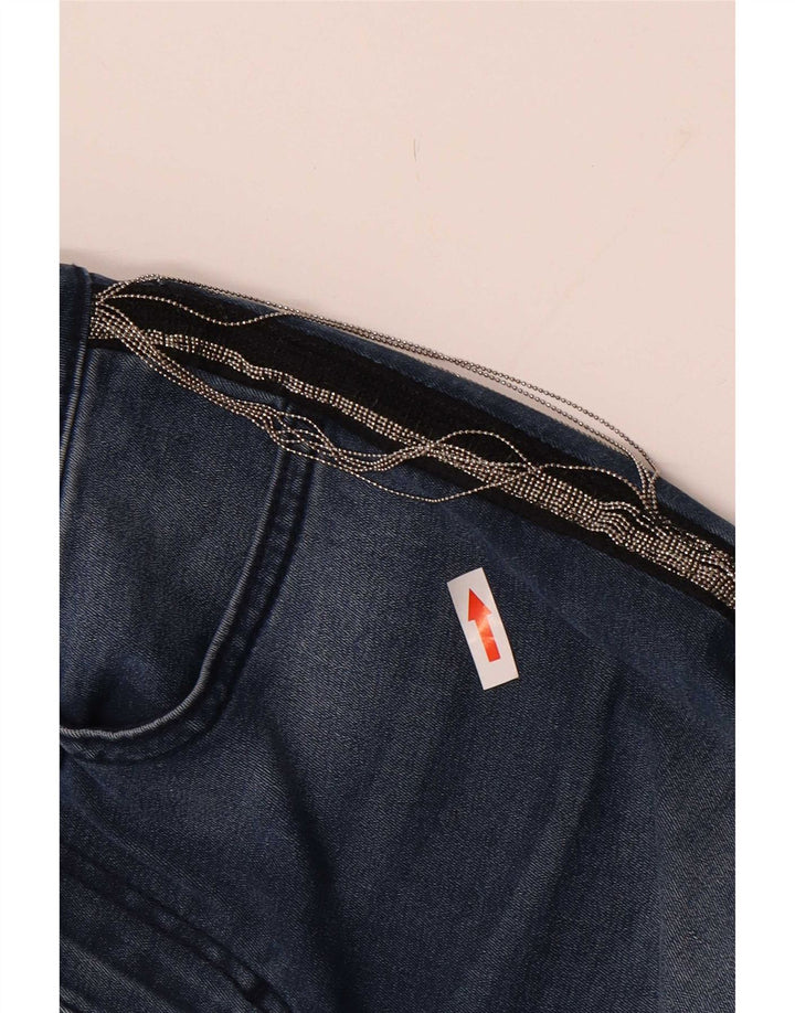 Jeans skinny da donna Benetton W27 L27 Blu