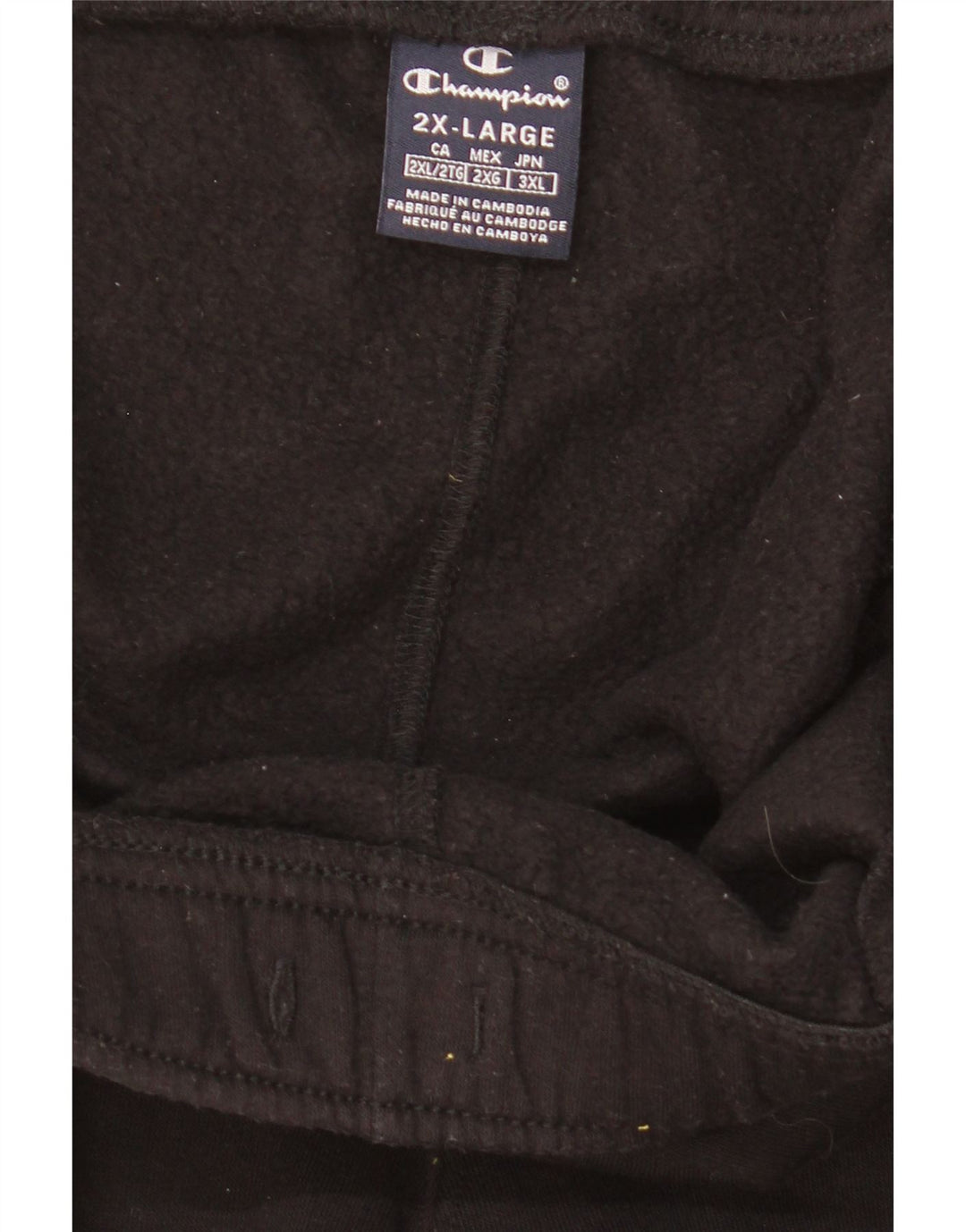 Pantaloni da tuta da uomo Champion 2XL neri