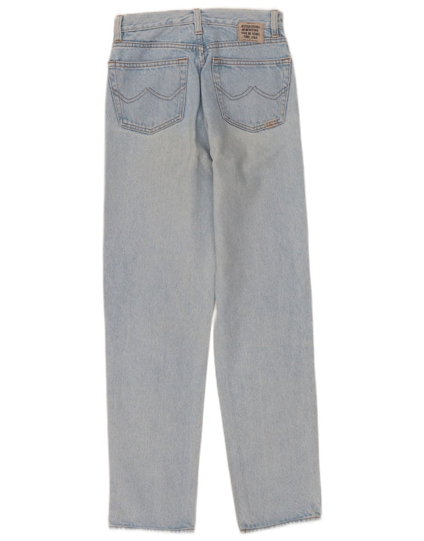 Jeans affusolati da donna Benetton IT 40 Small W24 L28 Cotone blu