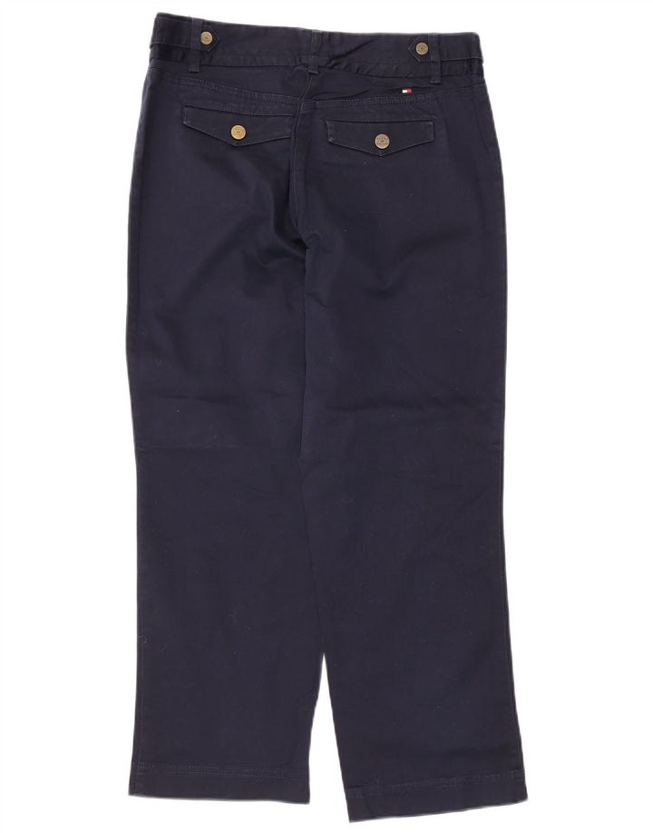 Pantaloni corti da donna Tommy Hilfiger US 10 Large W32 L25 Blu Navy
