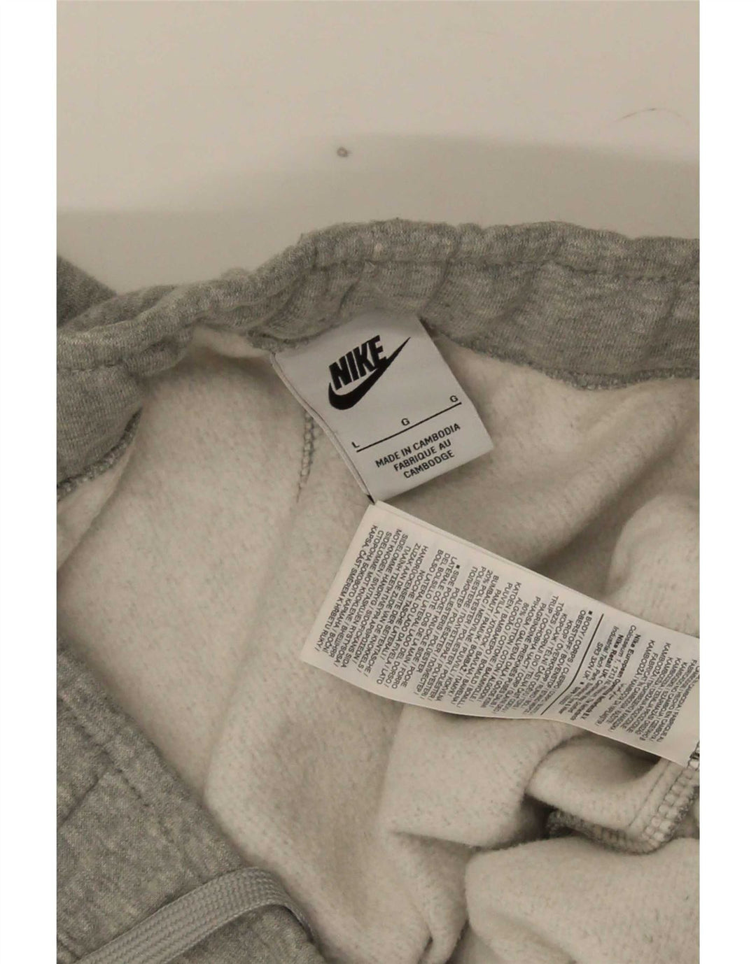 Pantaloni da tuta Nike Graphic Cargo da uomo, pantaloni da jogging, grandi, grigi screziati