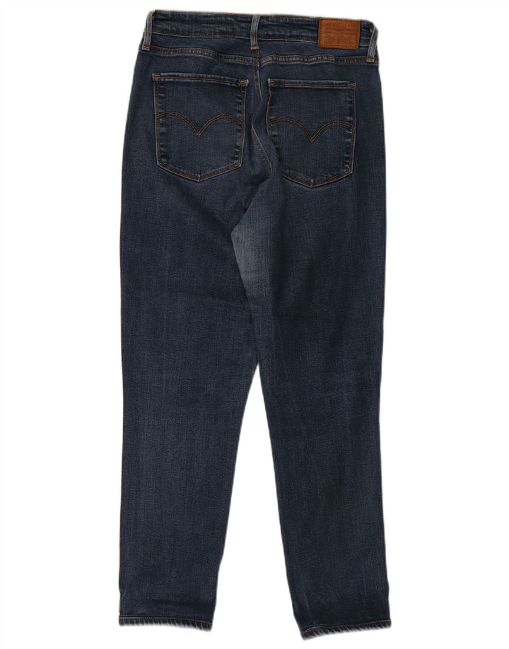 Jeans cropped a vita alta da donna Levi's W28 L25 Blu