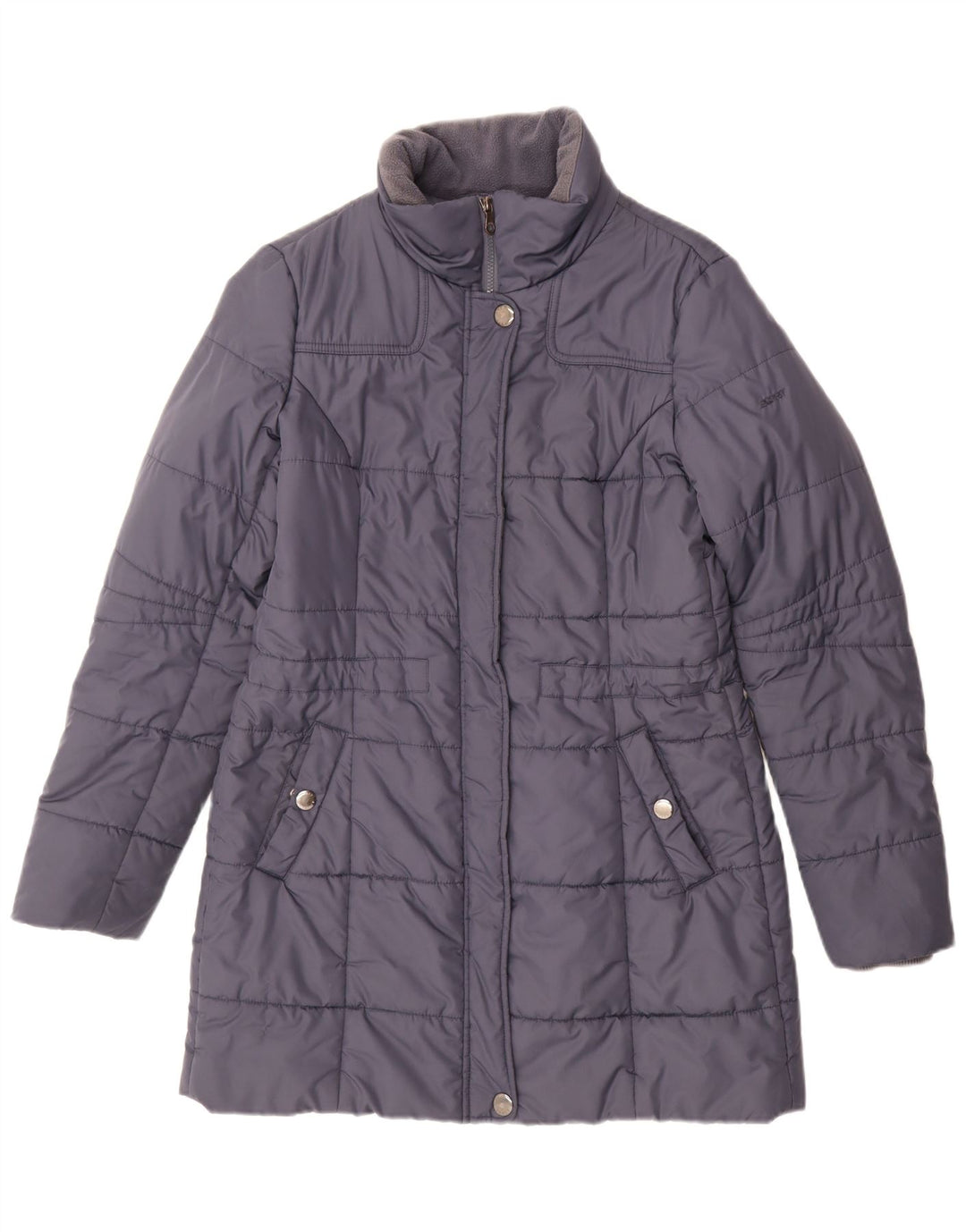 Cappotto imbottito da donna Esprit UK 12 medio blu navy