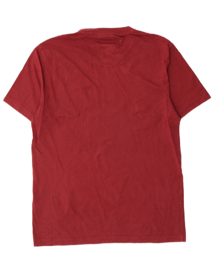 T-shirt grafica da uomo Calvin Klein Top in cotone rosso medio