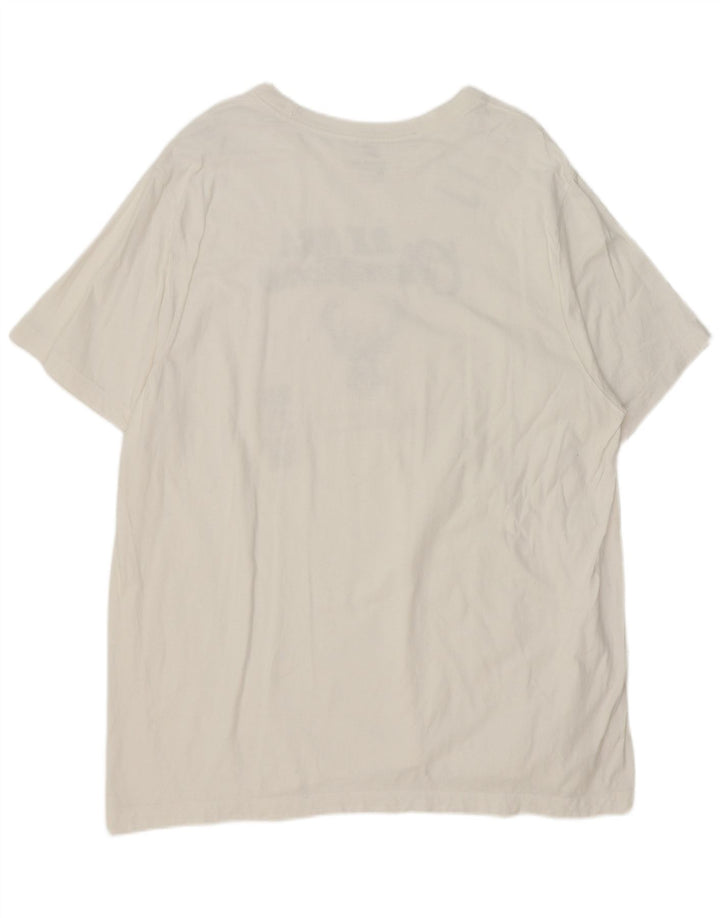 Maglietta grafica da uomo Nike Milwaukee Bucks 2XL bianca