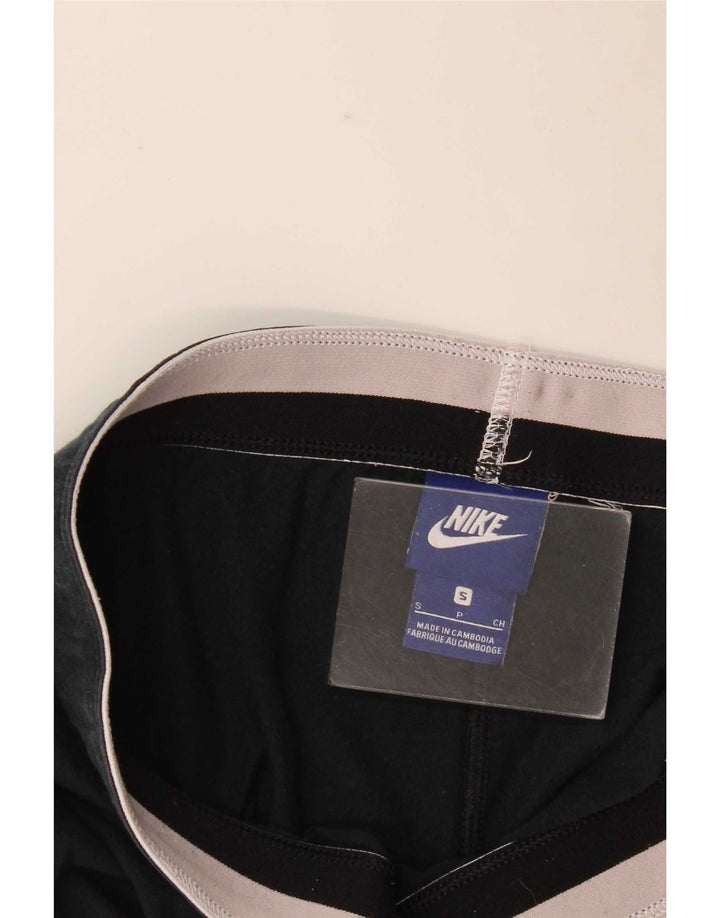Leggings grafici da donna Nike UK 10 piccoli neri