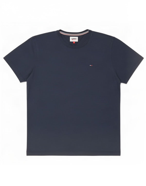 T-shirt da uomo Tommy Hilfiger Top XL blu navy in cotone