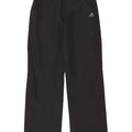 Pantaloni dritti da donna Adidas UK 12 Medium W30 L31 poliestere nero