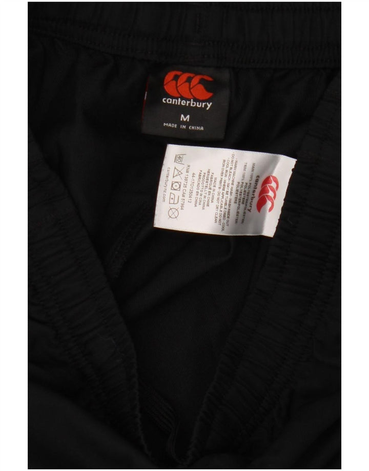 Pantaloncini sportivi da uomo Canterbury medio nero in poliestere