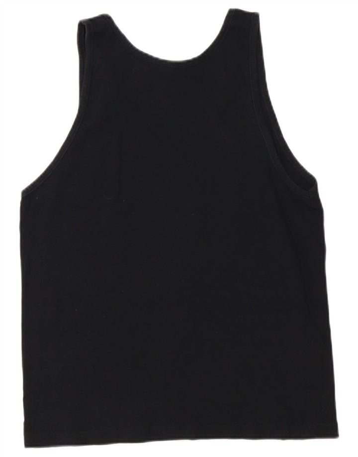 Canotta grafica da donna CHAMPION UK 10 piccola in cotone nero