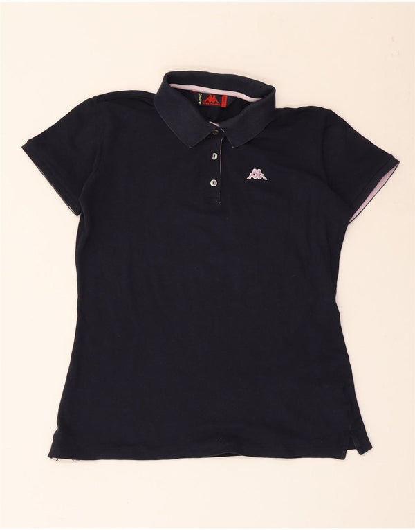 Polo KAPPA Bambina 13-14 Anni XL Blu Navy Cotone