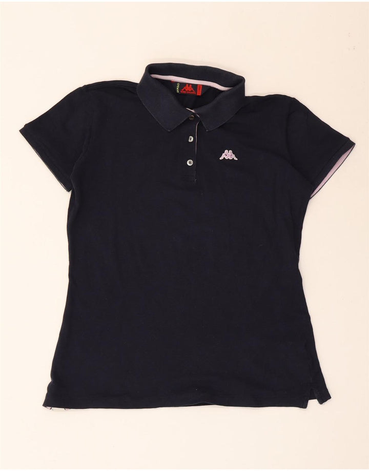 Polo KAPPA Bambina 13-14 Anni XL Blu Navy Cotone
