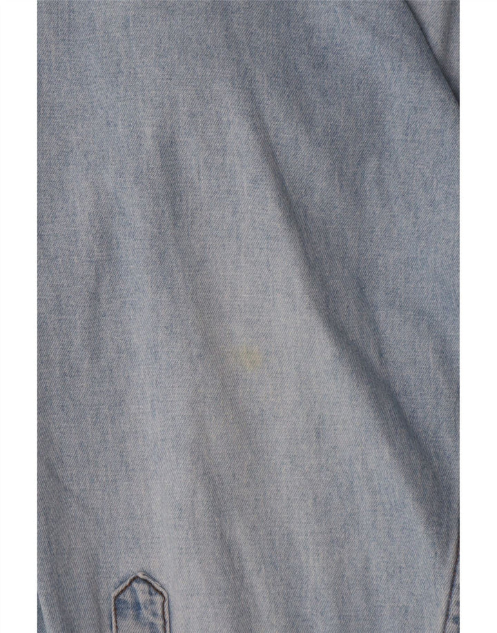 Camicia in denim da uomo Carrera taglia 39/40 cotone blu medio