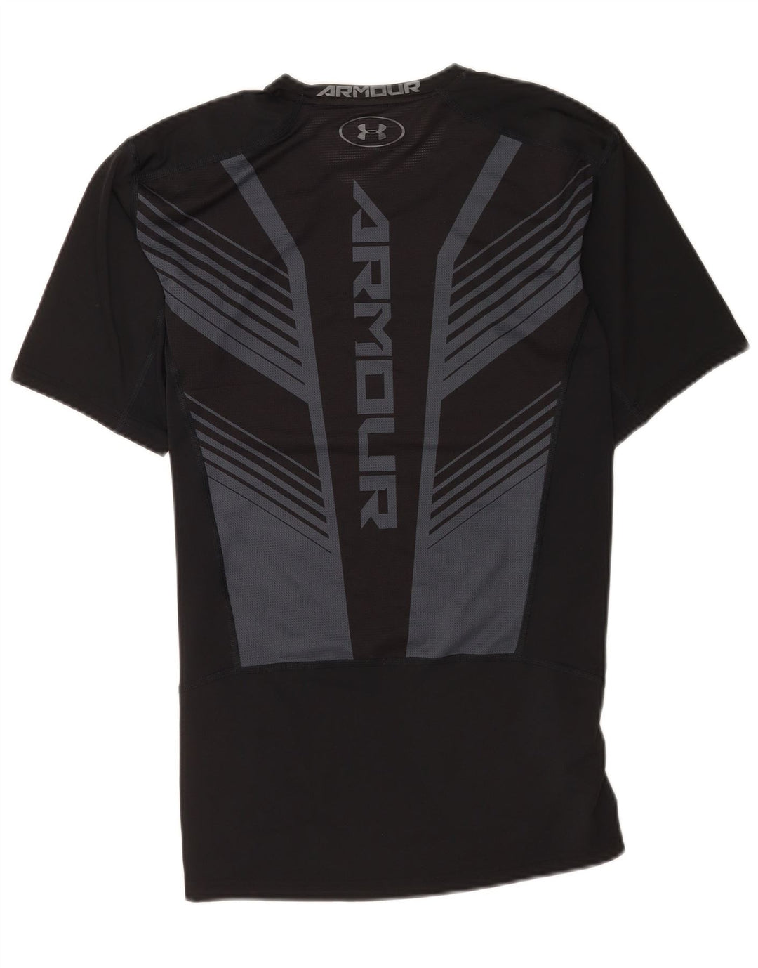 Maglietta grafica da uomo Under Armour Top nera media
