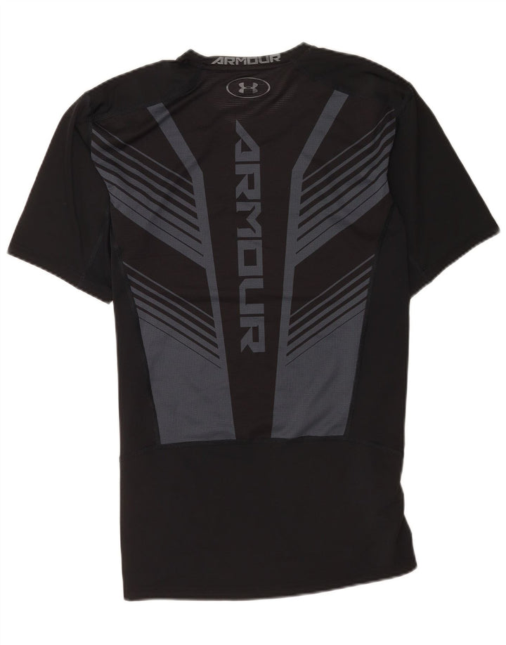 Maglietta grafica da uomo Under Armour Top nera media