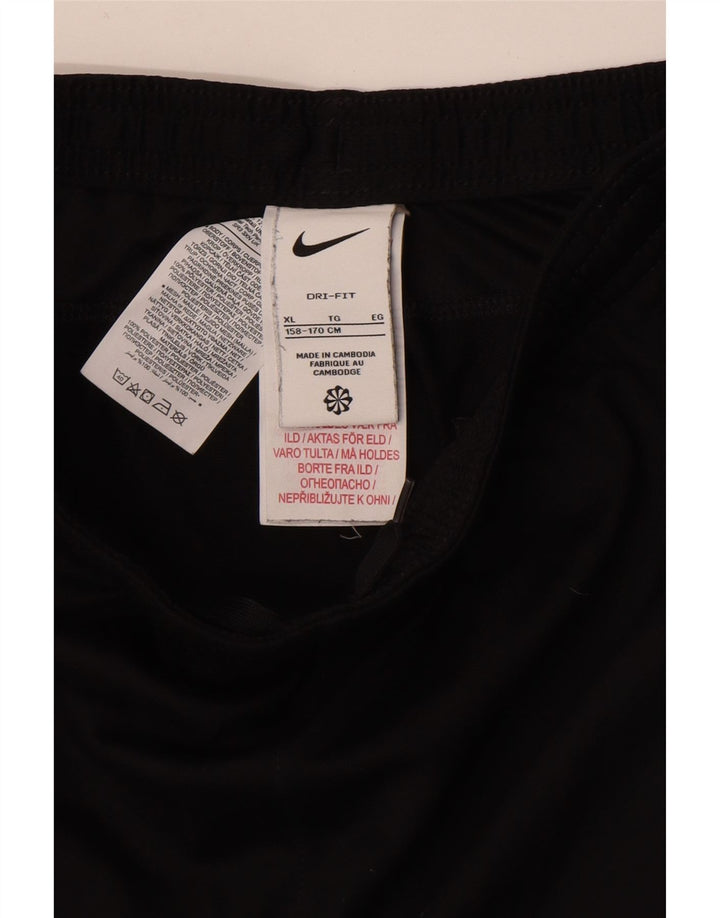 Pantaloni da tuta NIKE da ragazzo Dri Fit 13-14 anni XL poliestere nero