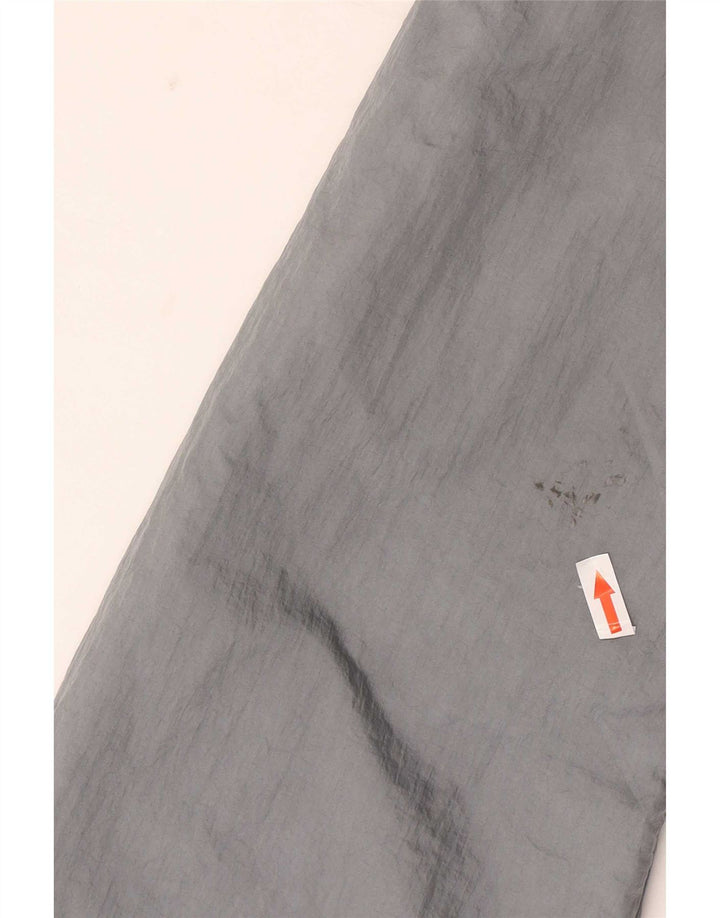 Giacca imbottita con cappuccio Nike da uomo UK 42 XL nylon grigio