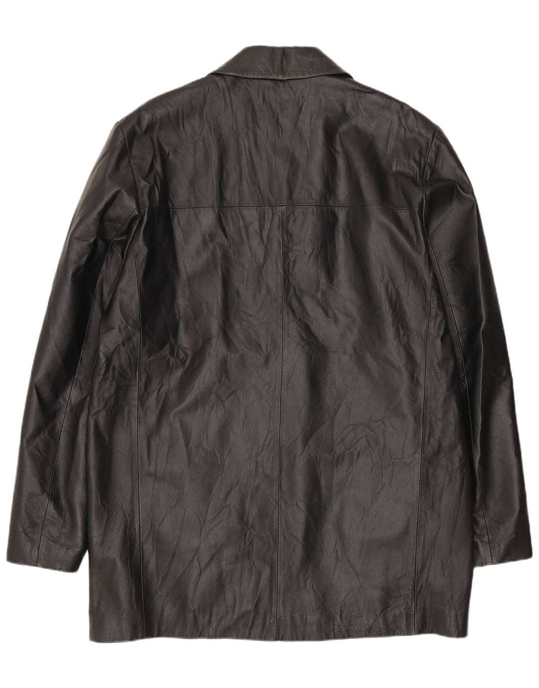 CONBIPEL Cappotto in Pelle Uomo IT 50 Large in Pelle Nera