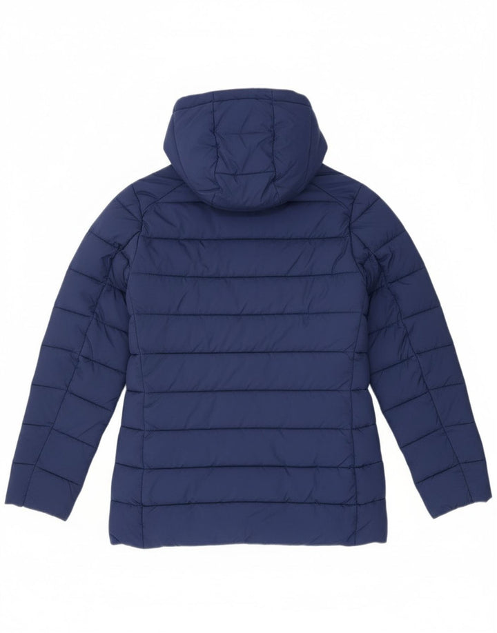 Giacca imbottita con cappuccio per ragazze Invicta 15-16 anni in poliestere blu navy