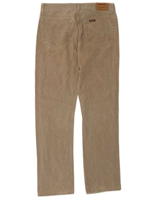 Pantaloni casual dritti da uomo Carrera IT 50 Large W34 L34 Cotone beige